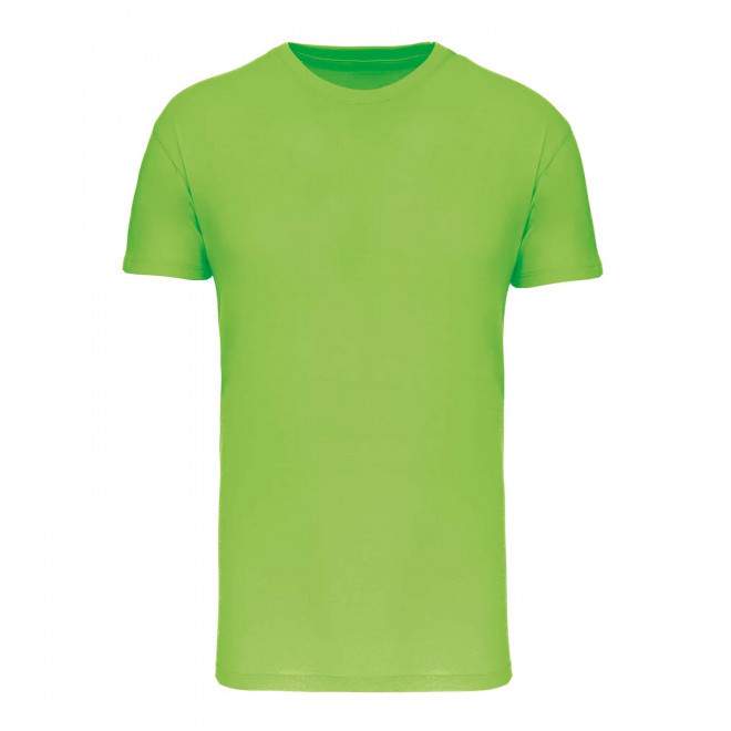 TEE-SHIRT PERSONNALISABLE BIO COULEUR HOMME 'KARIBA 150' - citron vert