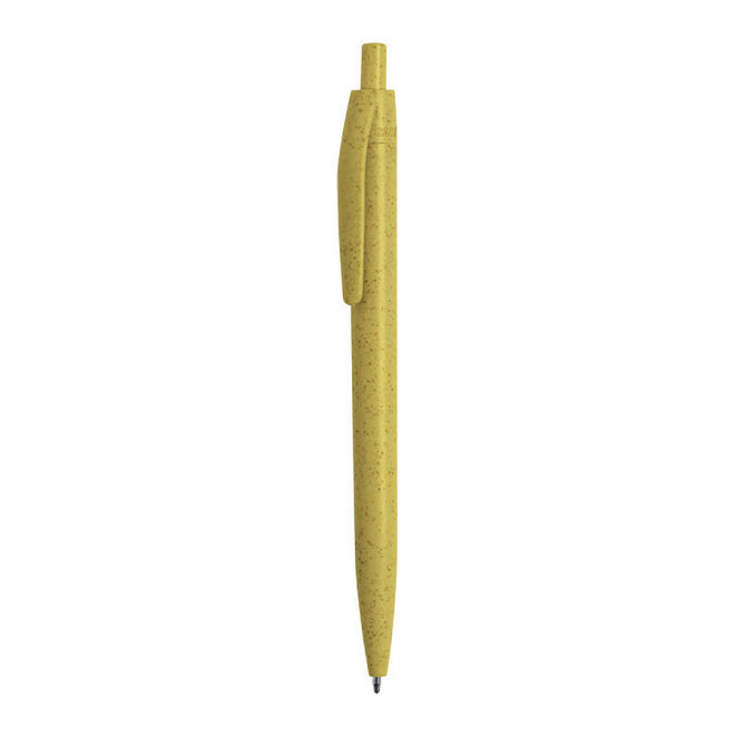 STYLO PERSONNALISABLE 'FIGUEIRA GREEN' - jaune