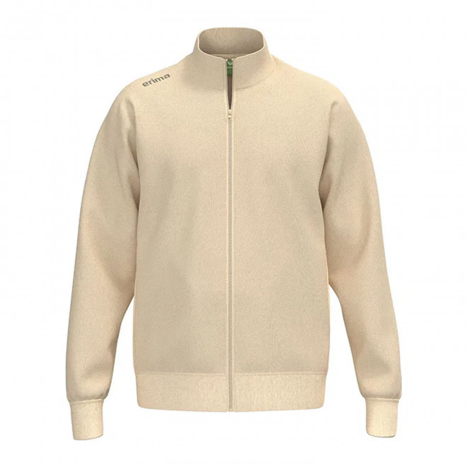 SWEAT ZIPPE HOMME PERSONNALISE 'TS' - beige