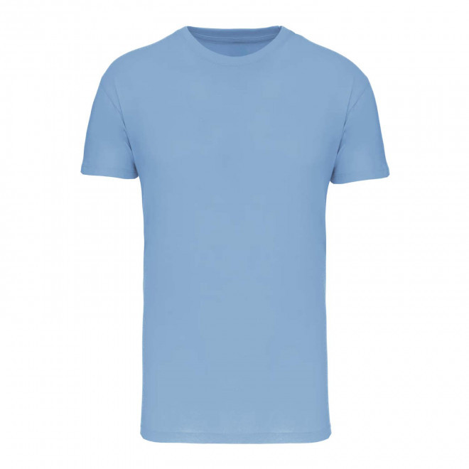 TEE-SHIRT PERSONNALISABLE BIO COULEUR HOMME 'KARIBA 150' - bleu ciel