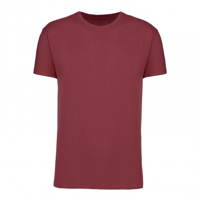 TEE-SHIRT PERSONNALISABLE BIO COULEUR HOMME 'KARIBA 150' - terracotta