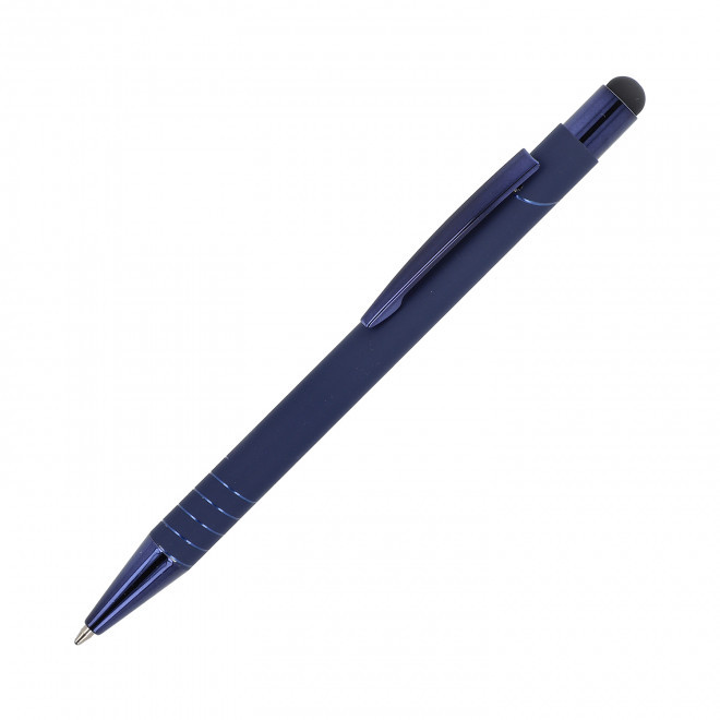 STYLO/STYLET PERSONNALISABLE 'QUEEN GRIP' - bleu foncé