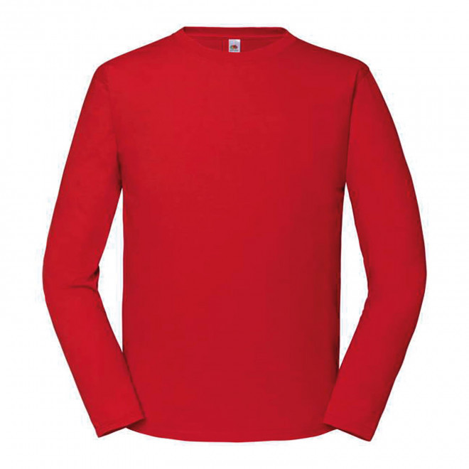 TEE-SHIRT ML COULEUR PERSONNALISE 'ICONIC 195 ML' - rouge