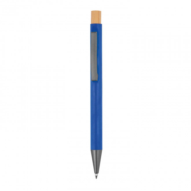 STYLO EN ALU RECYCLE PERSONNALISABLE 'DANA FLASHY' - bleu
