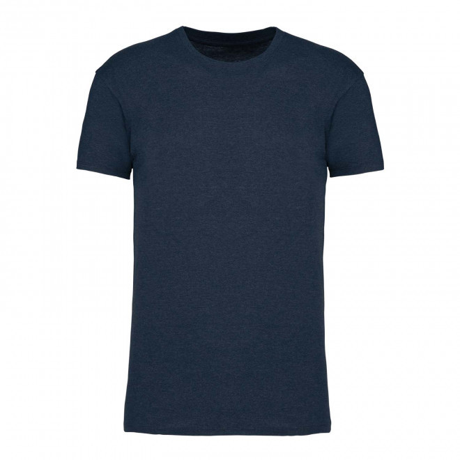 TEE-SHIRT PERSONNALISABLE BIO COULEUR HOMME 'KARIBA 150' - marine chiné