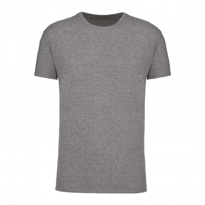 TEE-SHIRT PERSONNALISABLE BIO COULEUR HOMME 'KARIBA 150' - gris foncé chiné