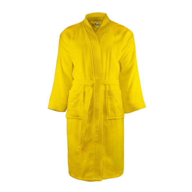 PEIGNOIR PERSONNALISABLE 'BATHROBE 340' - jaune