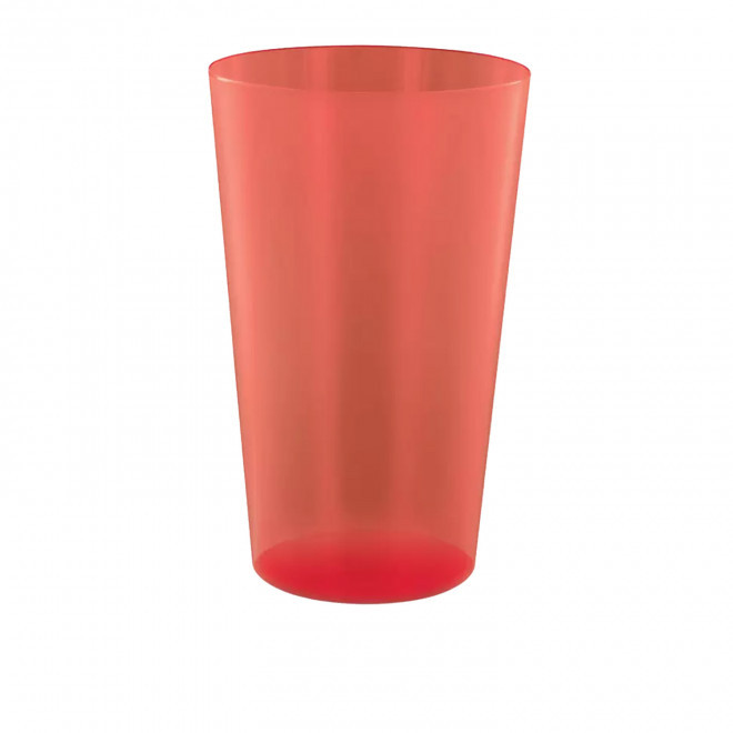 GOBELET MIF RÉUTILISABLE PERSONNALISÉ 30 CL 'CUPY' - rouge givré