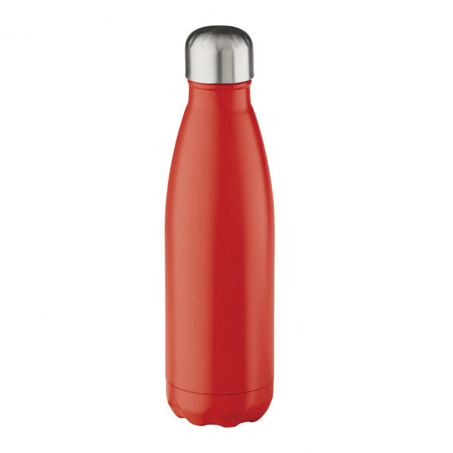 BOUTEILLE ISOTHERME PUBLICITAIRE EN INOX 500ML 'ASTRIO' - rouge