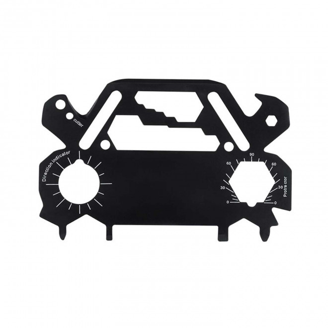 CARTE MULTI-FONCTION PERSONNALISEE 'FESTO CAR' - noir