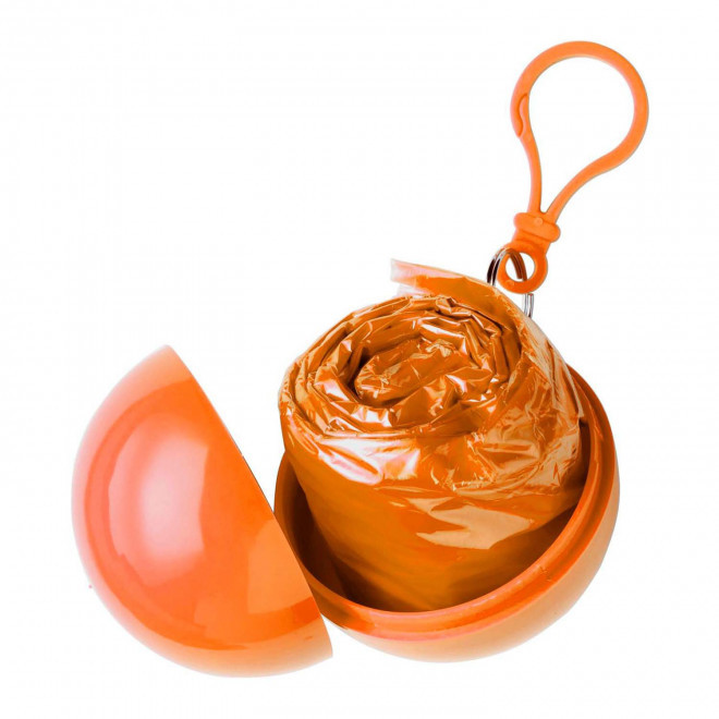 PONCHO ADULTE PERSONNALISE 'GALWAY COLOR' - orange