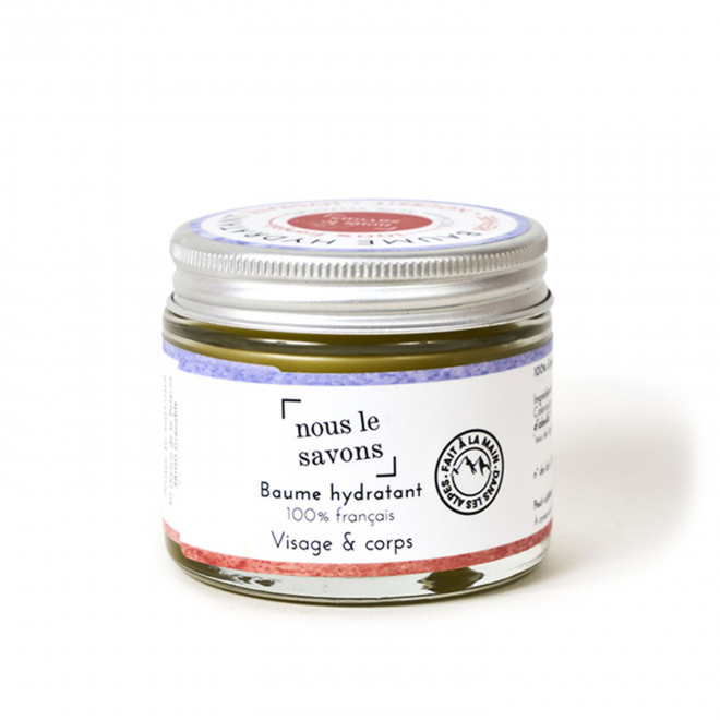 BAUME HYDRA BIO VISAGE CORPS PERSONNALISE 'NATEAU FR' - grand 50g