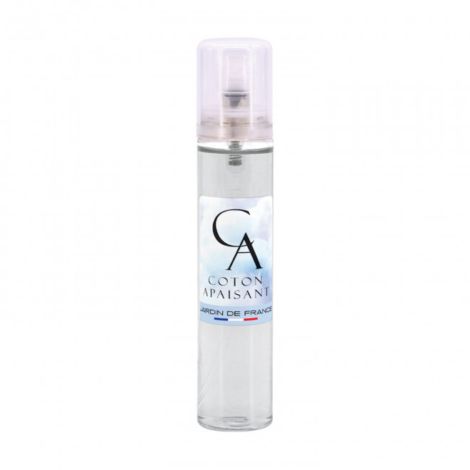 SPRAY PARFUM INTERIEUR 30ML PERSONNALISE 'AURA' - coton apaisant