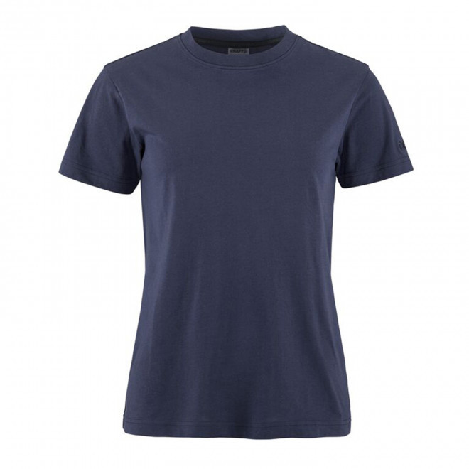 TEE-SHIRT CRAFT PERSONNALISABLE 'COMMUNITY 2.0' FEMME - bleu marine