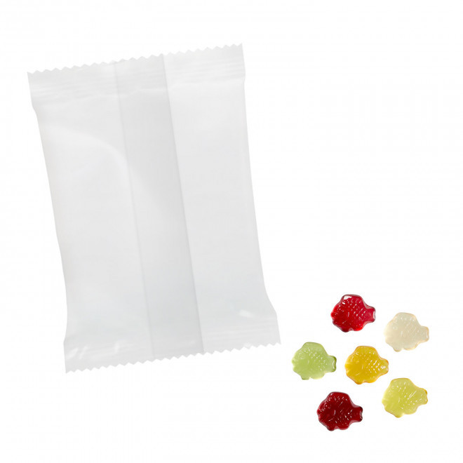 BONBONS GOMME DE FRUITS PERSONNALISABLE 'PIMPY'  - poisson