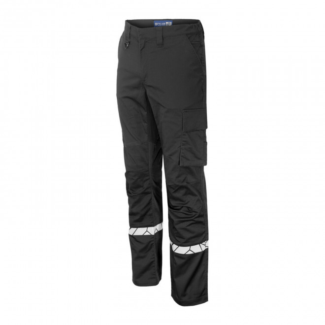 PANTALON HOMME PERSONNALISE PROJOB 'PROGRESSION 7507' - bleu marine/noir