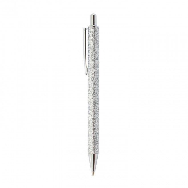STYLO A BILLE PERSONNALISE 'DIAMOND' - argenté