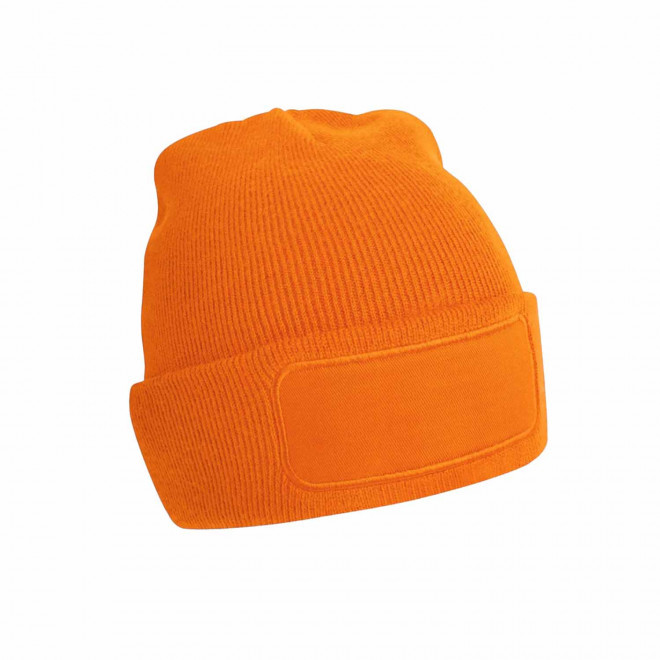 BONNET REVERS PERSONNALISABLE 'CAPELINO PATCH RECTANGLE' - orange