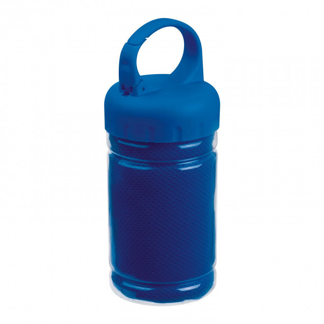 SERVIETTE DE SPORT PERSONNALISBALE 'REFRESHI' - bleu