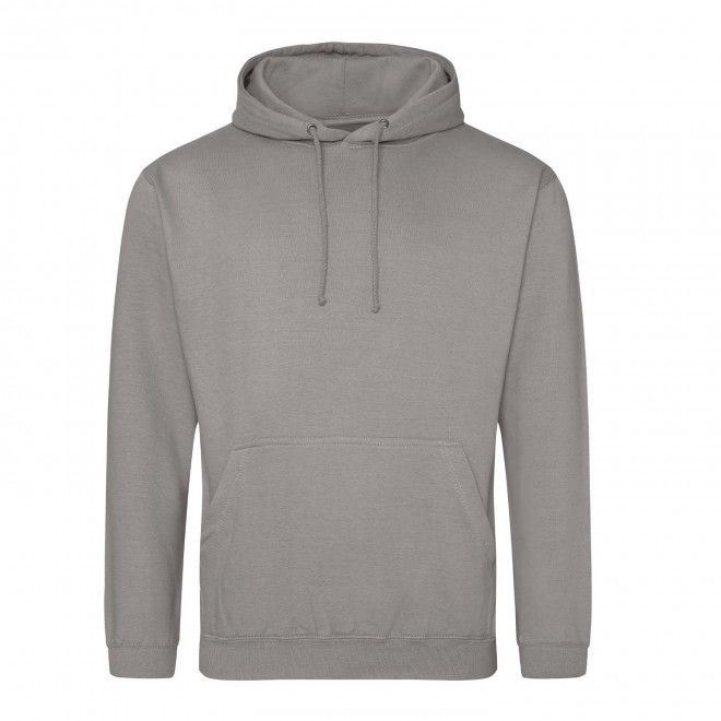 SWEAT-SHIRT PERSONNALISÉ À CAPUCHE MIXTE 'HOODIE' - platinium grey