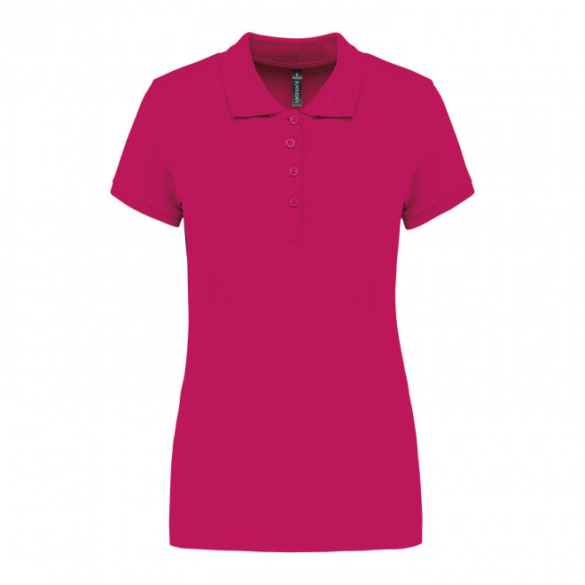 POLO FEMME PERSONNALISABLE 'KARIBO 180' - fuchsia