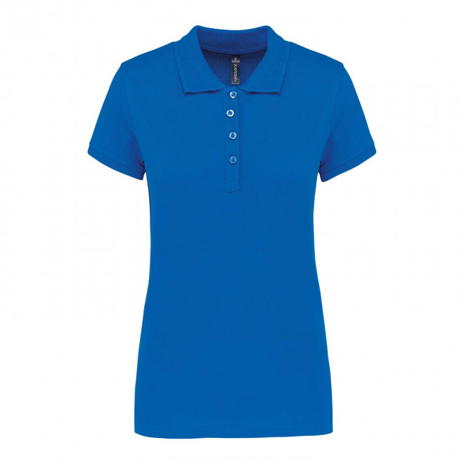 POLO FEMME PERSONNALISABLE 'KARIBO 180' - bleu royal