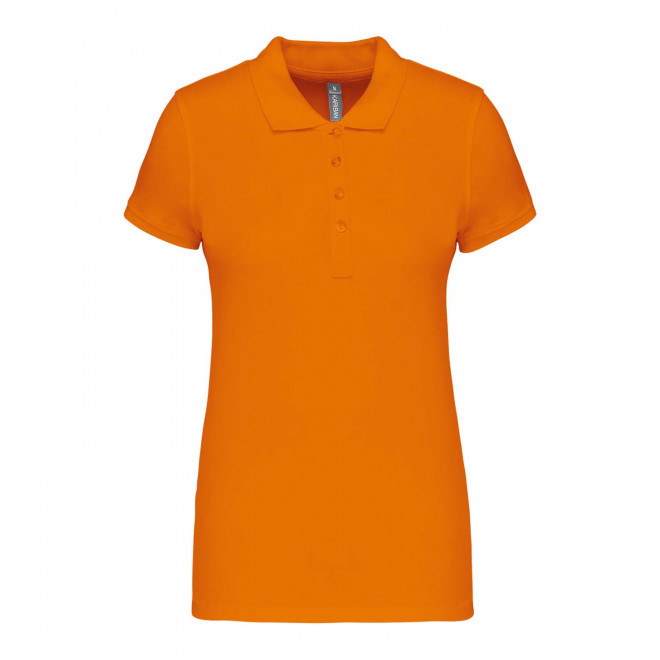 POLO FEMME PERSONNALISABLE 'KARIBO 180' - orange