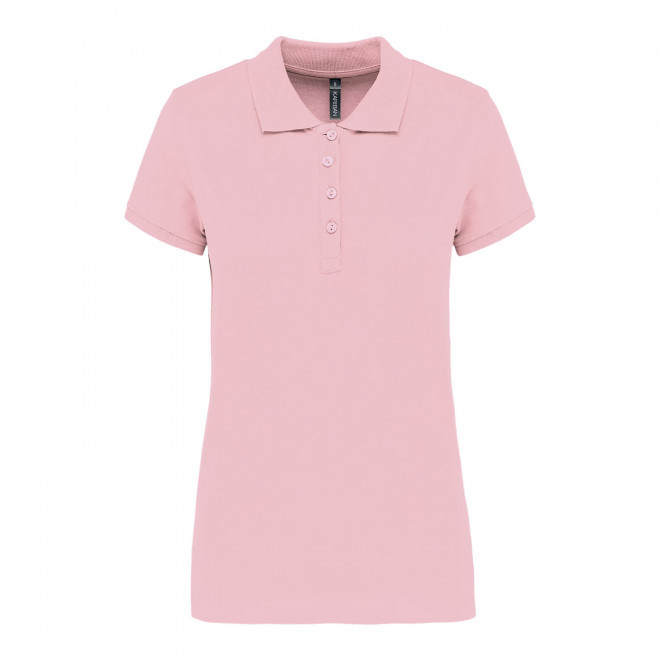 POLO FEMME PERSONNALISABLE 'KARIBO 180' - rose pâle