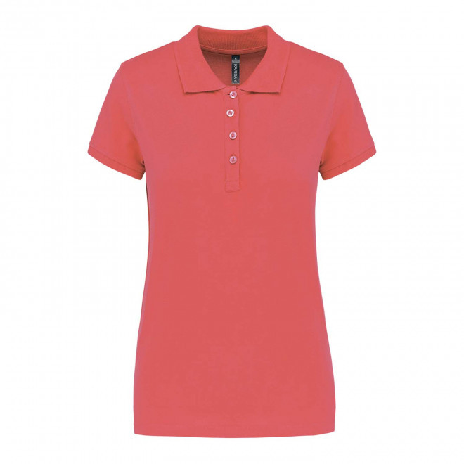 POLO FEMME PERSONNALISABLE 'KARIBO 180' - corail
