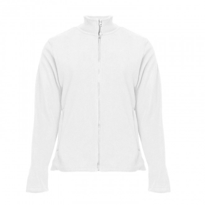 VESTE POLAIRE PERSONNALISABLE ZIPPEE FEMME 'BEAR' 300 GR/M² - blanc