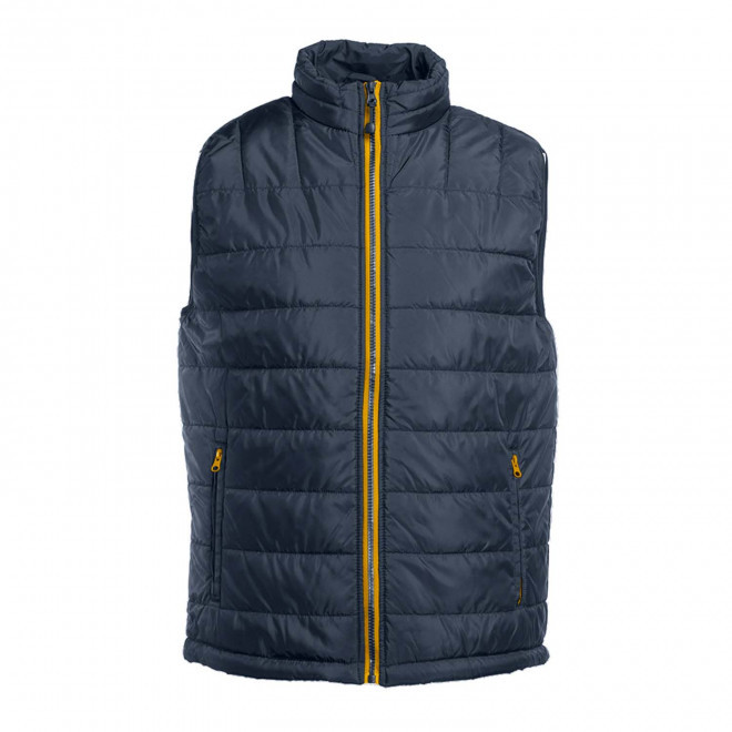 BODYWARMER HOMME PEN DUICK® 'CITY' - marine/jaune