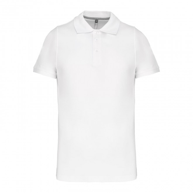 POLO HOMME PERSONNALISABLE 'KARIBO 220' - blanc