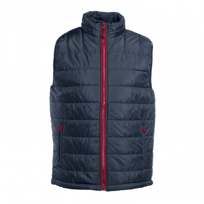 BODYWARMER HOMME PEN DUICK® 'CITY' - marine/rouge