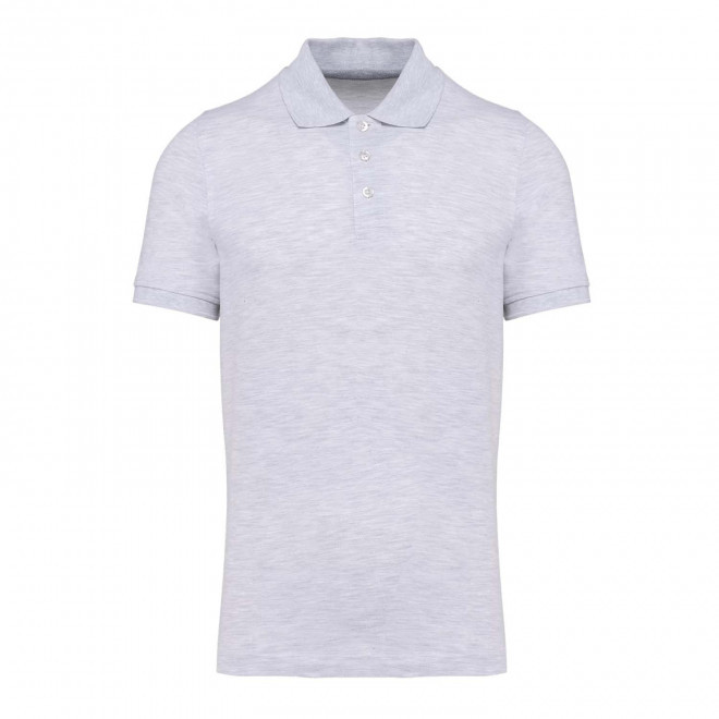 POLO HOMME PERSONNALISABLE 'KARIBO 220' - gris chiné