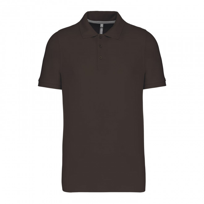 POLO HOMME PERSONNALISABLE 'KARIBO 220' - chocolat