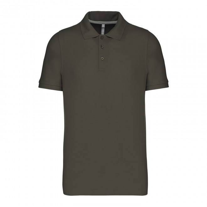POLO HOMME PERSONNALISABLE 'KARIBO 220' - kaki foncé