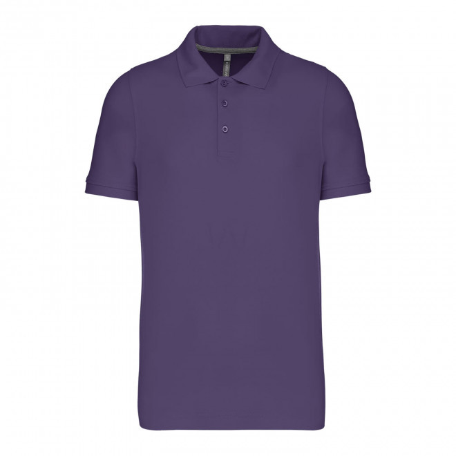 POLO HOMME PERSONNALISABLE 'KARIBO 220' - violet foncé