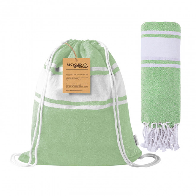 SAC A DOS FOUTA PERSONNALISABLE 'CAREO 170' - vert clair