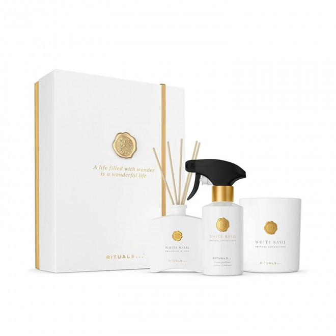 COFFRET COLLECTION PRIVEE RITUALS®  PERSONNALISABLE - White Basil