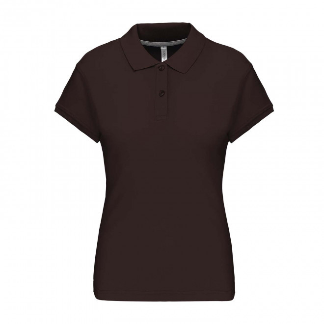POLO FEMME PERSONNALISABLE 'KARIBO 220' - chocolat
