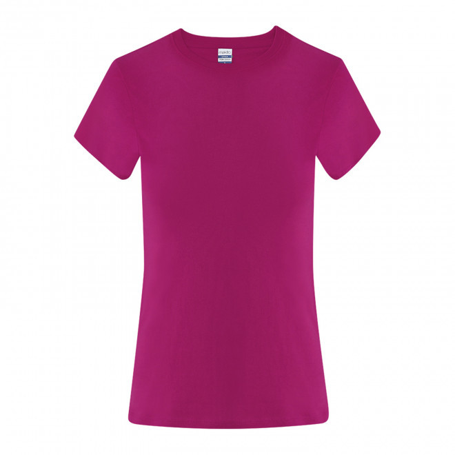 TEE-SHIRT FEMME COULEUR PERSONNALISABLE 'NAYA 150 2.0' - fuchsia
