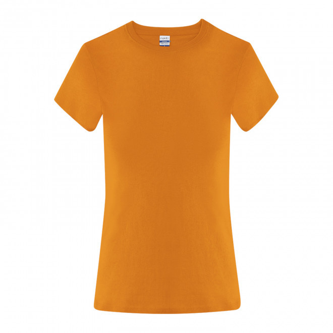 TEE-SHIRT FEMME COULEUR PERSONNALISABLE 'NAYA 150 2.0' - orange