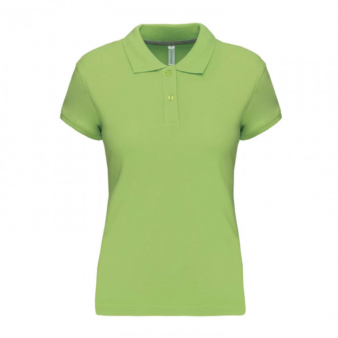 POLO FEMME PERSONNALISABLE 'KARIBO 220' - citron vert