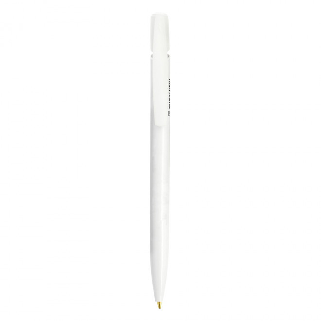 STYLO PERSONNALISABLE ANTIBACTERIEN MEDIA CLIC BIC® 'BGUARD' - blanc