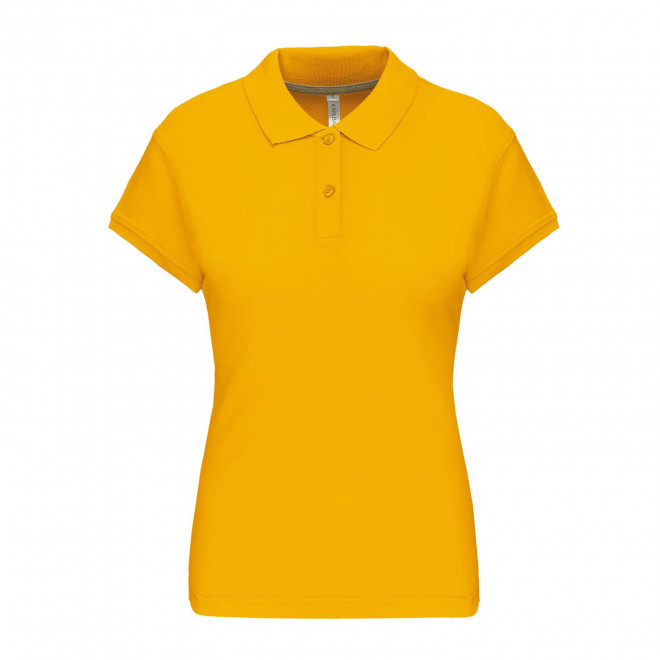 POLO FEMME PERSONNALISABLE 'KARIBO 220' - jaune
