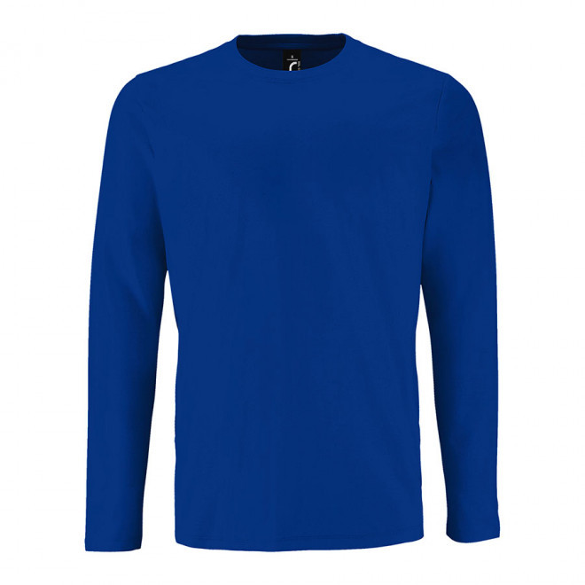 TEE-SHIRT PERSONNALISABLE HOMME ML 'IMPERIAL LSL' - royal