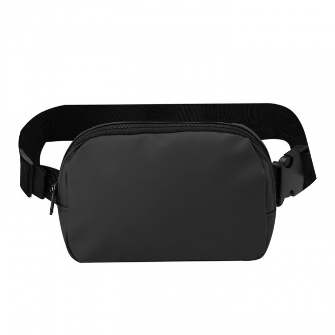 BANANE EN PU PERSONNALISABLE 'COLLY'  - noir