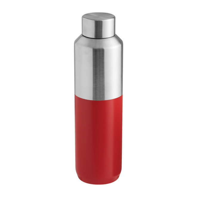 GOURDE ISOTHERME RECYCLEE 600ML PERSONNALISABLE 'ALSYO' - rouge