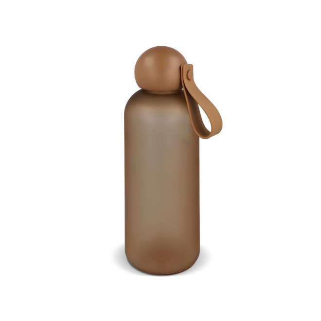 GOURDE PUBLICITAIRE EN RPET 650ML 'BUBUL OPAQUE' - marron