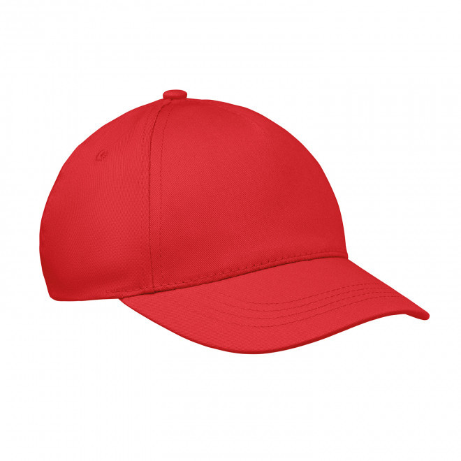 CASQUETTE 5 PANS ENFANT PERSONNALISABLE 'BUZZ' - rouge